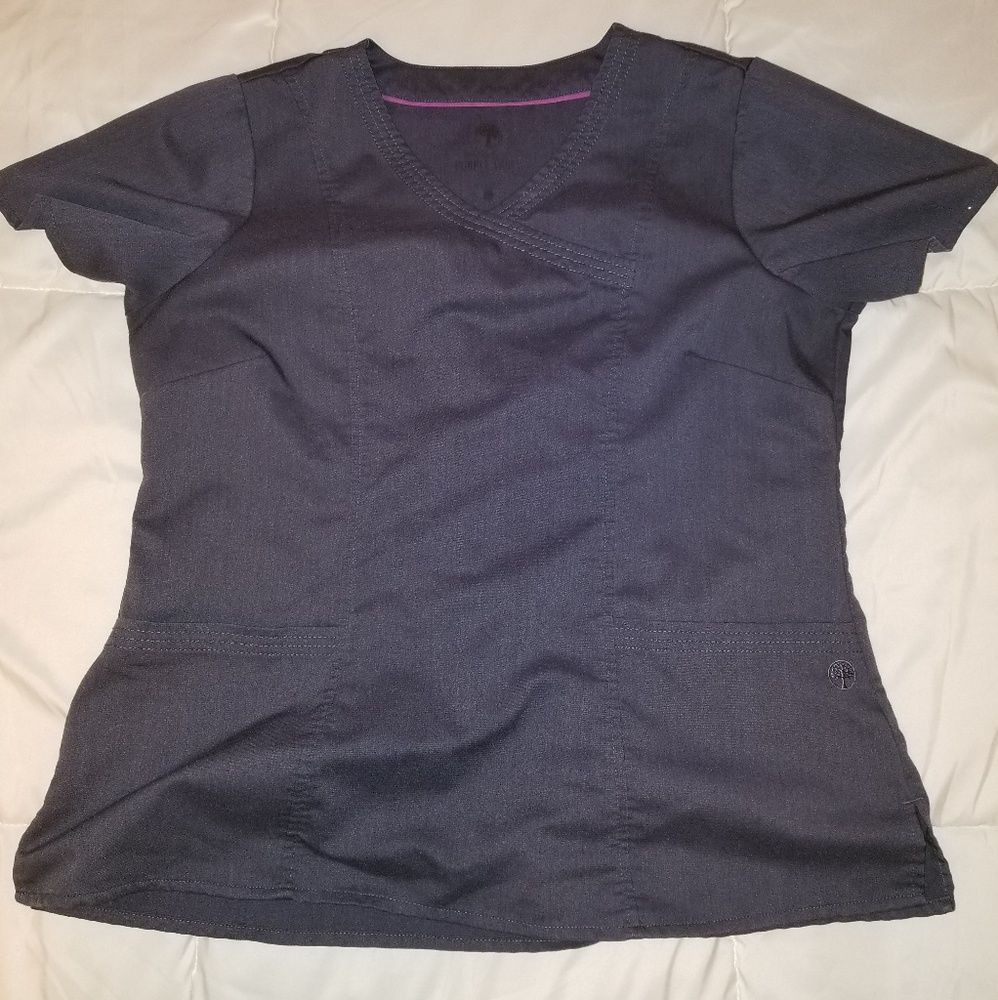 Large Healing Hands scrub top